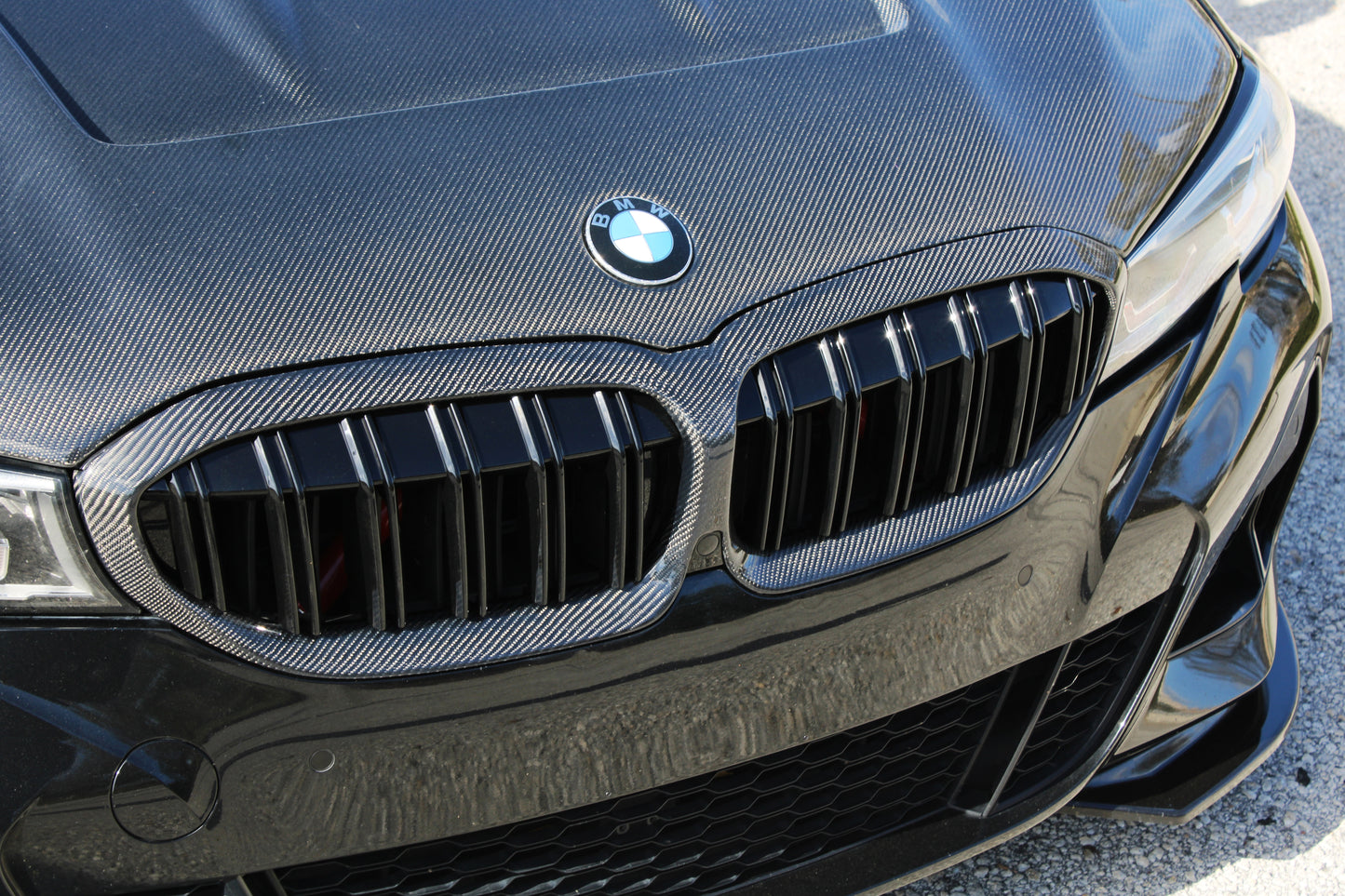 2019-2022 BMW G20 Carbon Fiber Grille Pre-LCI M340i 330i